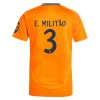 Officiële Voetbalshirt Real Madrid E. Militao 3 Uit 2024-25 - Heren